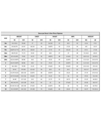 Boys' Printed Organic Cotton One-Piece Pajama - Baby