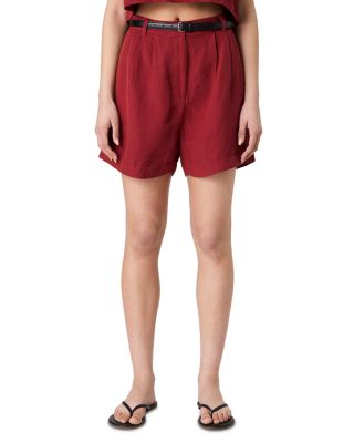 FRENCH CONNECTION - Birdie Linen Blend Walking Shorts