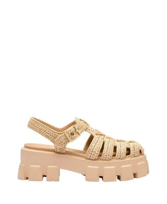 Women's Monolith Crochet Cage Sandals