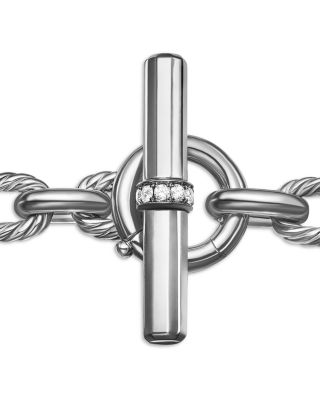 Lexington Chain Bracelet with Diamonds