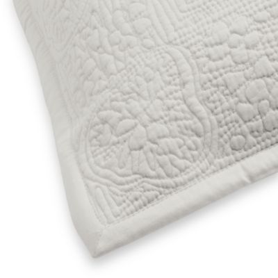 Carolyne Floral Quilted King Sham