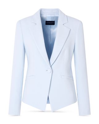 Crepe Cady Notch Lapel Jacket