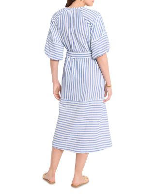 Double Gauze Mixed Stripe Dress