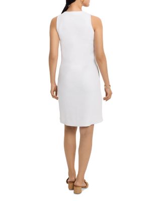 Textured Button Dress