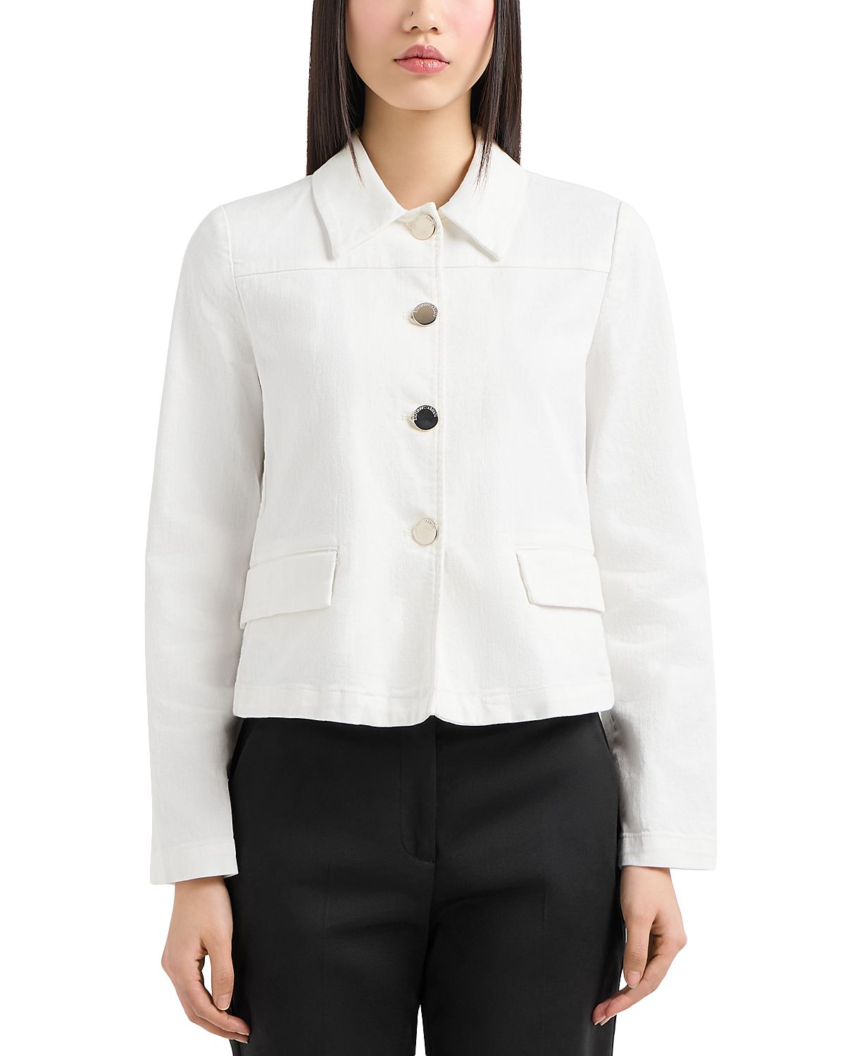 Emporio Armani Stretch Cotton Denim Jacket
