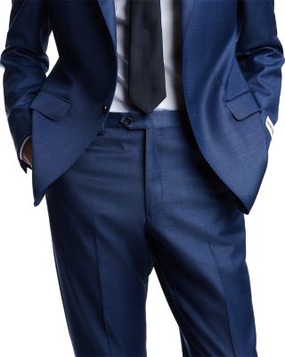 Regular Fit Melange Suit