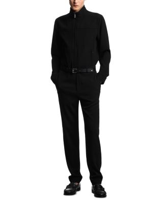 3D Crepe Jersey Trousers