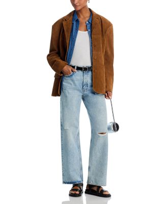 Shea High Rise Straight Leg Jeans in Calhe