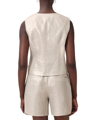 Averie Linen Waistcoat