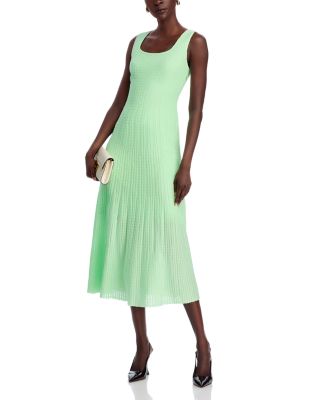 Square Neck Midi Dress