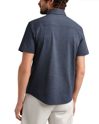 Commuter Seersucker Regular Fit Short Sleeve Shirt