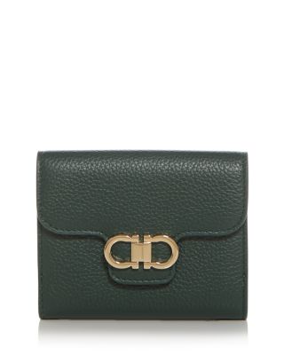 FERRAGAMO - Gancini Leather Wallet