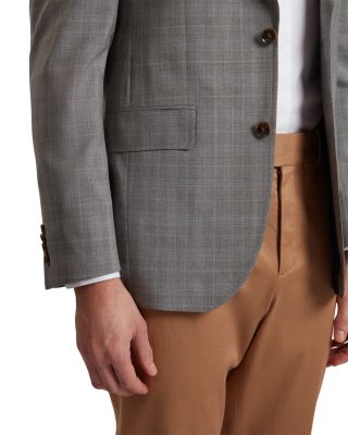 Ron Classic Wool Check Modern Fit Suit Jacket  