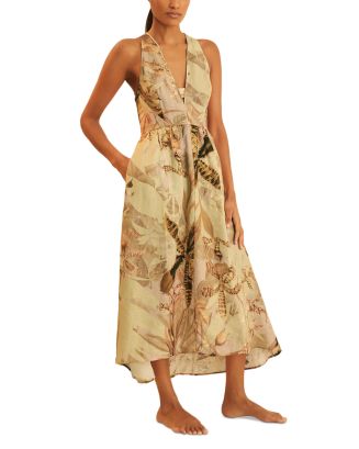 REISS NYBG Anna Linen Dress | Bloomingdale's Women