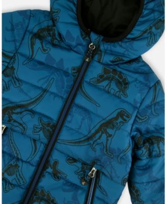 Boys' Printed Quilted Mid-Season Jacket - Baby