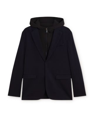 Ashb Jersey Blazer With Hooded Liner