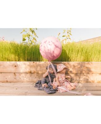 Girls' Printed Muslin Tie Strap Jumpsuit - Baby