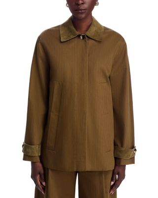 Angela Jacket in Fine Herringbone