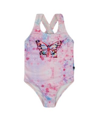 Deux par Deux - Girls' Printed One-Piece Swimsuit - Big Kid