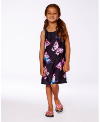 Girls' Printed Beach Dress - Little Kid