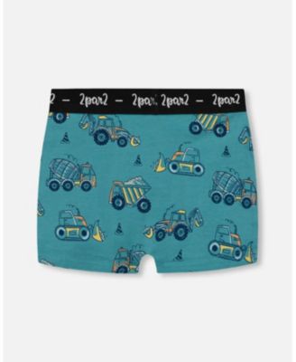 Boys' Printed Organic Cotton Boxer Shorts - Little Kid, Big Kid