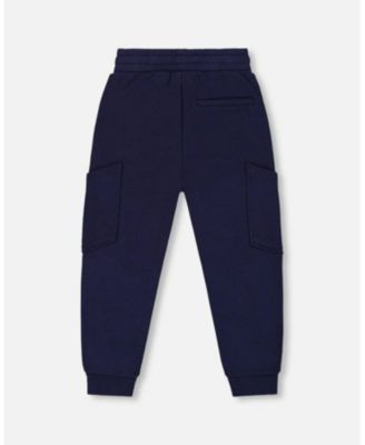 Boys' French Terry Sweatpants with Side Pockets - Little Kid, Big Kid