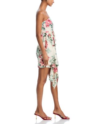 Rose Strapless Mini Dress - Exclusive