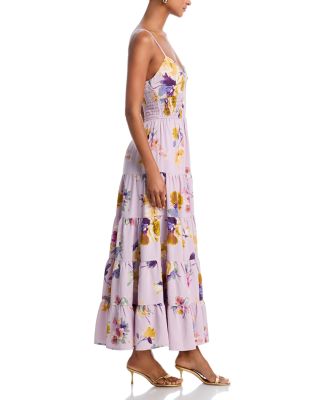 Floral Twist Front Maxi Dress - Exclusive