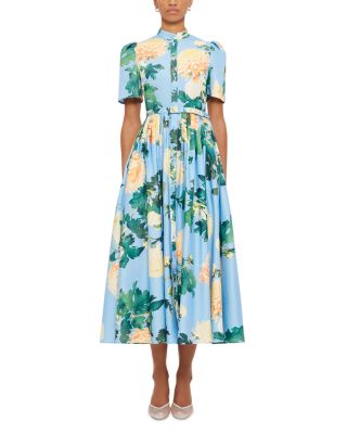 LEO LIN - Bianca Short Sleeve Midi Dress