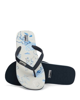 Men's Medusa & Shells Flip Flops