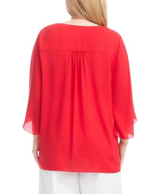 Bracelet Sleeve Asymmetric Top
