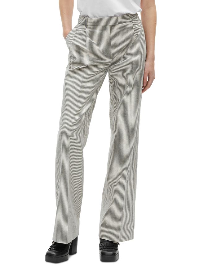 Pinstriped Pants