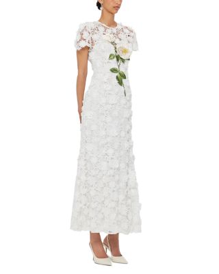 Monique Embroidered Lace Maxi Dress