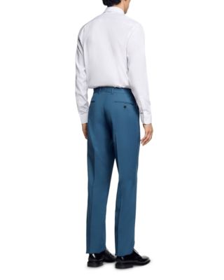 Classic Wool Suit Trousers