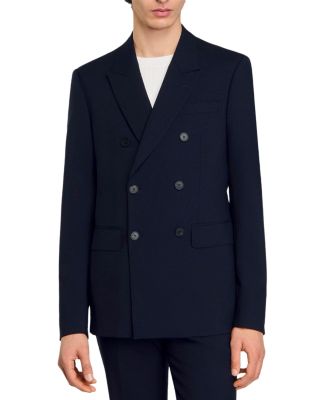 Sandro - Double Breasted Suit Jacket