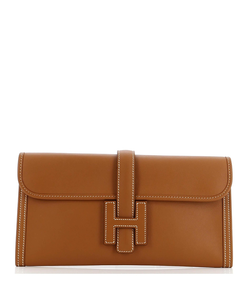 PRE-OWNED HERMES PRE-OWNED HERMES 29 JIGE ELAN CLUTCH SWIFT