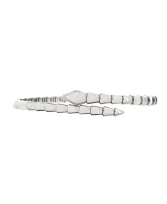 Pre-Owned Bvlgari - Small Serpenti Viper Bracelet 18K White Gold