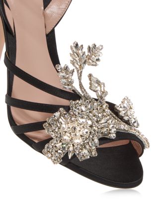 Women's Embellished Strappy Sandals