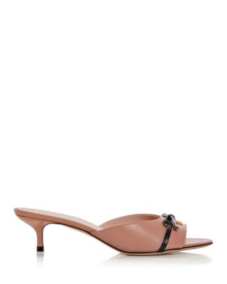VLogo Bepointy Bow Slide Sandals 