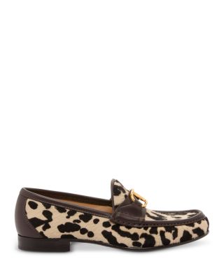 Women&#39;s VLogo Moess Calf Hair Loafer