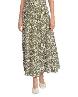 Linen Panel Skirt