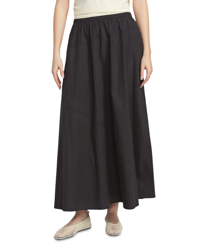 Poplin A Line Skirt