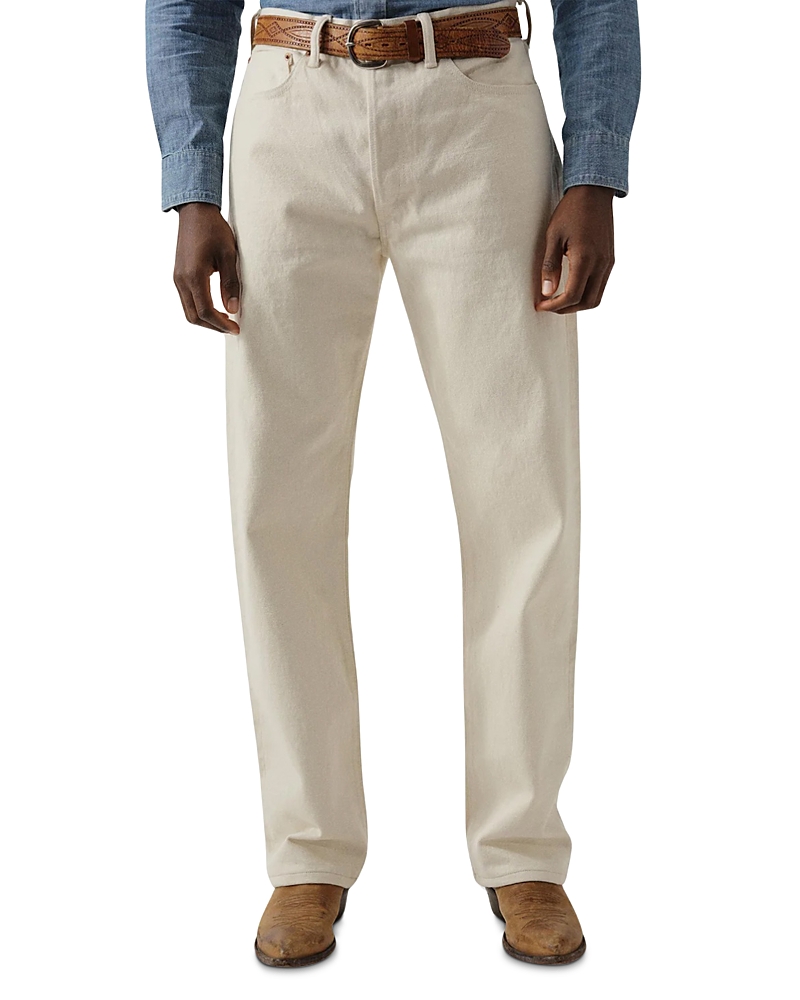 BUCK MASON LOOMSTATE SELVEDGE FULL SADDLE JEANS IN N002