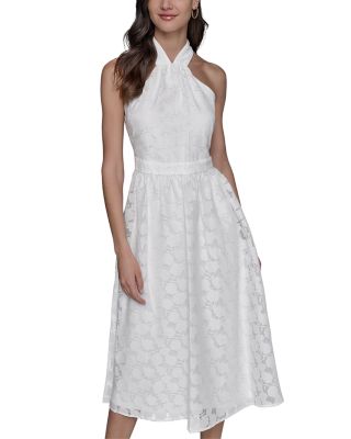 Floral Burnout Dress