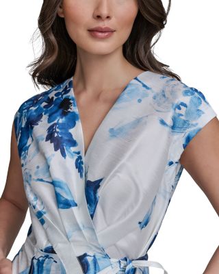 Floral Print A Line Dress