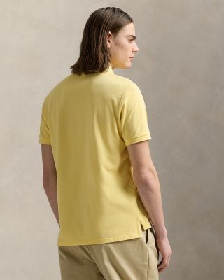 Custom Slim Fit Mesh Polo Shirt