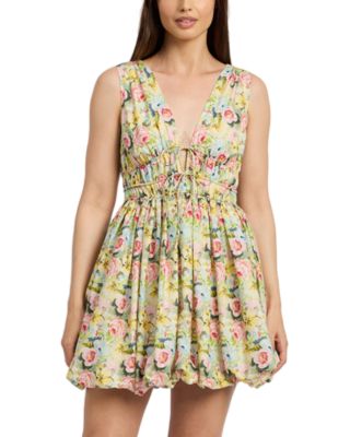 En Saison - Cairo Floral Poplin Mini Dress