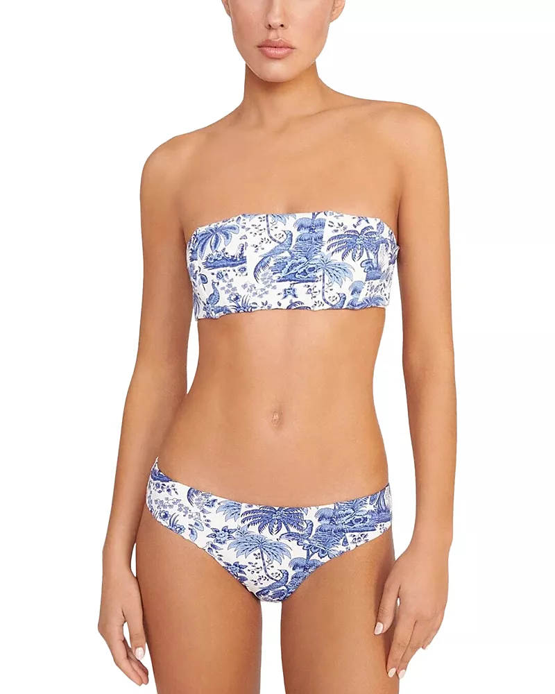 Staud Mala Bandeau Bikini Top