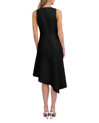 Asymmetric Midi Dress
