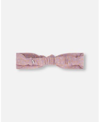  Girls' Printed Organic Cotton Headband - Baby
